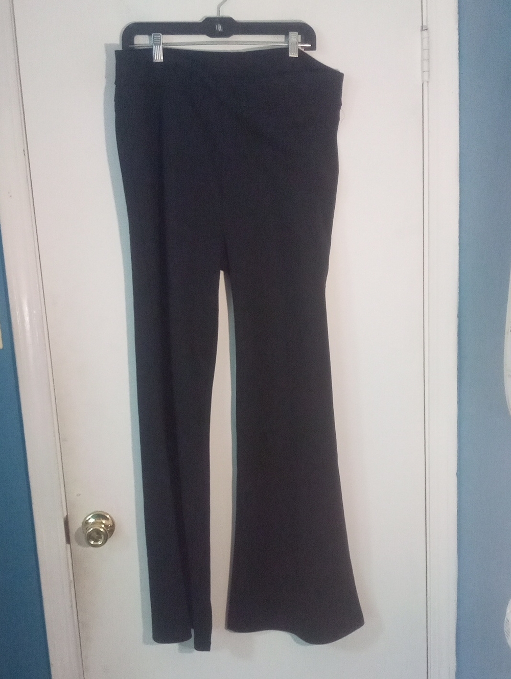 * Joy Clean Boss Black Casual Pants 1X Tall New NWOT